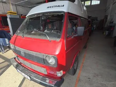Gebraucht VW T3 75 PS (55 kW) 1989 Rot Van