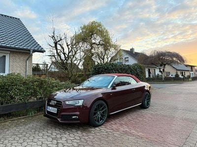 Begagnad Audi A5 Cabriolet Sport 272 HK (200 kW) 2016 Röd Cab
