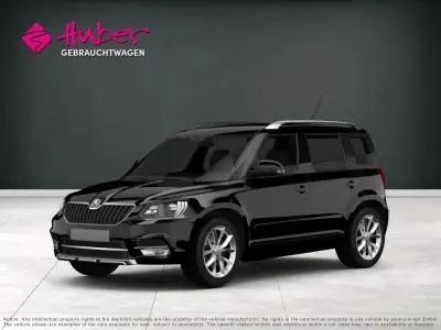 Gebraucht Skoda Yeti Joy 125 PS (91 kW) 2017 Schwarz SUV