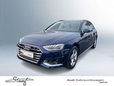 Gebraucht Audi A4 Advanced 163 PS (119 kW) 2023 Navarrablau metallic Kombi