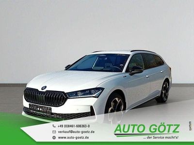 Weiß Neu 2025 Skoda Superb SportLine Kombi | 52.390 € (Fairer Preis)