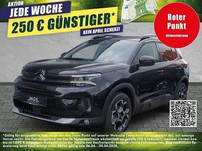 Neu Citroën C5 Aircross 145 PS (106 kW) 2025 Perla nera schwarz (metallic) SUV