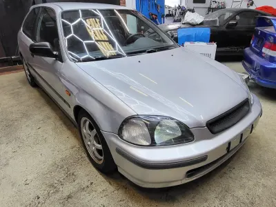 Usata Honda Civic 90 CV (66 kW) 1999 Argento Coupé
