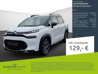Weiss Gebraucht 2023 Citroën C3 Limousine | 14.490 € (Fairer Preis)