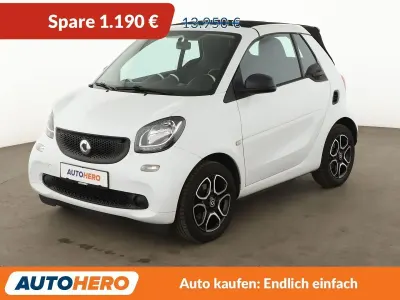 Occasion Smart ForTwo Cabrio Basis 71 ch (52 kW) 2019 Blanc Cabriolet