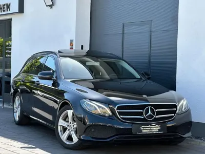 Gebraucht Mercedes E220 Avantgarde 194 PS (142 kW) 2019 Obsidianschwarz Kombi