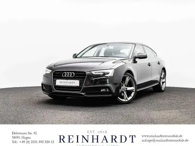 Gebraucht Audi A5 Sportback S-Line 170 PS (125 kW) 2014 Lavagrau perleffekt Kleinwagen