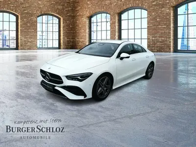 Gebraucht Mercedes CLA180 AMG 136 PS (100 kW) 2025 Unilack polarweiß Limousine