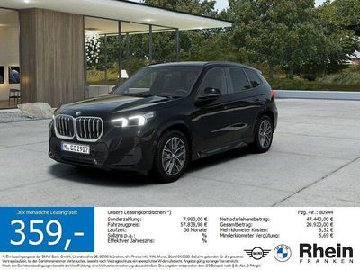 Neu BMW X1 M Sport 170 PS (125 kW) 2026 Saphirschwarz metallic SUV