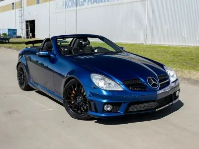 Używany Mercedes SLK55 AMG AMG 360 KM (264 kW) 2005 Czarny Kabriolet