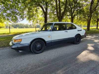 Gebraucht Saab 900 Aero 141 PS (103 kW) 1992 Weiß Coupé
