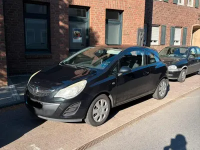 Gebraucht Opel Corsa 69 PS (50 kW) 2012 Schwarz Kleinwagen