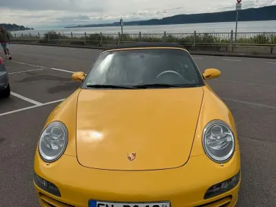 Gebraucht Porsche 997 354 PS (260 kW) 2007 Gelb Cabrio