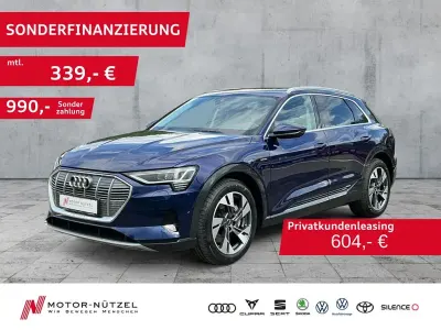 Używany Audi e-tron Advanced Plus 300 kW (408 KM) 2022 Niebieski SUV