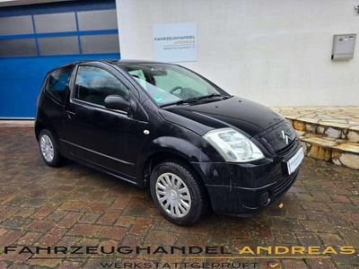 Gebraucht Citroën C2 Style 60 PS (44 kW) 2006 Lack onyx schwarz/deckende lac Kleinwagen