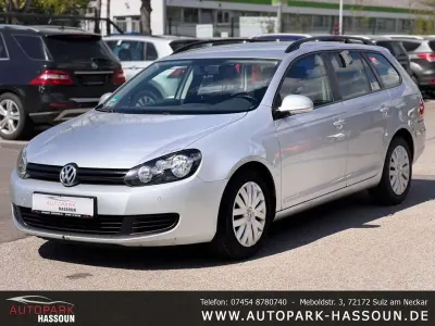 Gebraucht VW Golf VI Trendline 105 PS (77 kW) 2010 Reflexsilber Kleinwagen