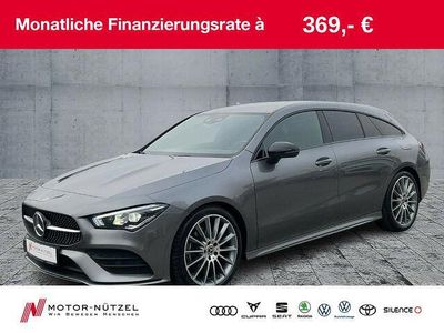 Gebraucht Mercedes CLA200 Shooting Brake AMG line 163 PS (119 kW) 2020 Mountaingrau  met. Kombi