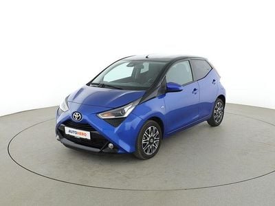Gebraucht Toyota Aygo X-clusiv 72 PS (52 kW) 2019 Blau Kleinwagen
