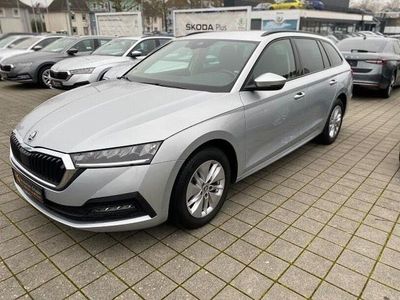 Gebraucht Skoda Octavia Ambition 116 PS (85 kW) 2022 Brillantsilber metallic Kombi