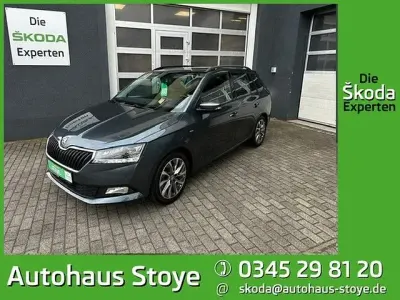 Gebraucht Skoda Fabia Best of 95 PS (69 kW) 2021 Grau Kleinwagen