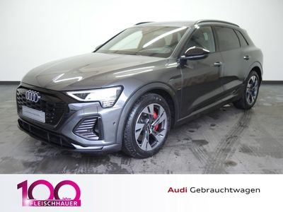 gebraucht Audi Q8 e-tron S line 50 quattro Matrix-LED Sitzheizung v+h Head-up-Display Rückfahrkamera