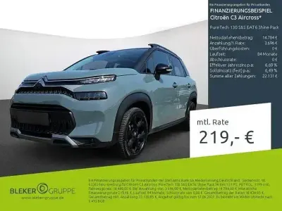 Gebraucht Citroën C3 Aircross PureTech 131 PS (96 kW) 2023 Grün SUV