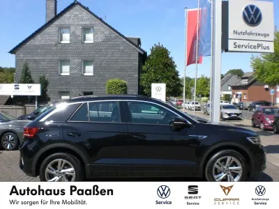 Gebraucht VW T-Roc R-line 150 PS (110 kW) 2022 Schwarz SUV