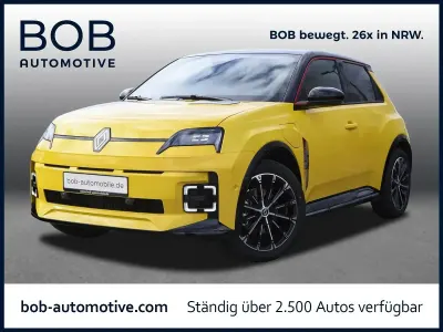 Neu Renault 5 E-Tech Iconic 89 kW (122 PS) 2026 Pop yellow + dach black pearl Limousine