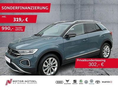 Second-hand VW T-Roc Style 150 CP (110 kW) 2022 Albastru SUV