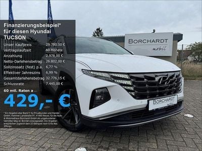 Atlas white / sol (weiss) Gebraucht 2024 Hyundai Tucson SUV | 29.780 € (Guter Preis)