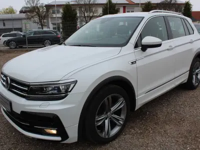Gebraucht VW Tiguan R-line 150 PS (110 kW) 2019 Oryxweiss SUV