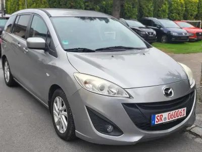 Gebraucht Mazda 5 Center-Line 116 PS (85 kW) 2011 Plutossilber metallic Van / Kleinbus