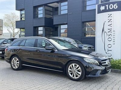 Usata Mercedes C200 Avantgarde 184 CV (135 kW) 2019 Nero Station wagon