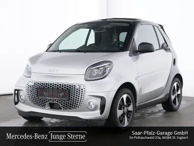 Gebraucht Smart ForTwo Electric Drive Exclusive 60 kW (82 PS) 2024 Bodypanels in cool silver () Cabrio