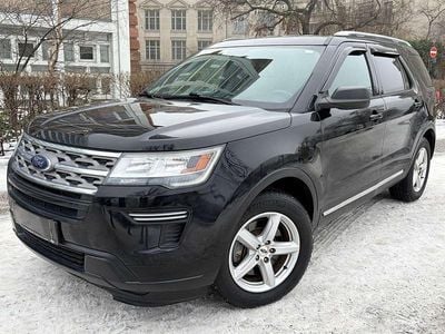 Gebraucht Ford Explorer XLT 294 PS (216 kW) 2018 Schwarz SUV
