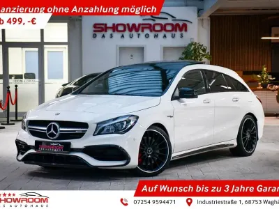 Gebraucht Mercedes CLA45 AMG Shooting Brake AMG 381 PS (280 kW) 2017 Weiß Kombi