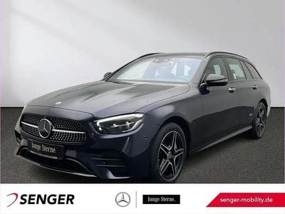 Lack nautikblau Gebraucht 2022 Mercedes E300 AMG Kombi | 36.790 € (Fairer Preis)