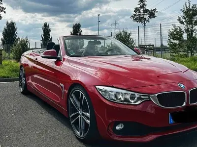 Brugt BMW 428 Sport Line 245 HK (180 kW) 2014 Rød Cabriolet