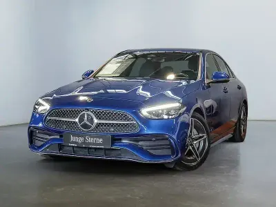 Gebraucht Mercedes C180 AMG 2023 Blau Limousine