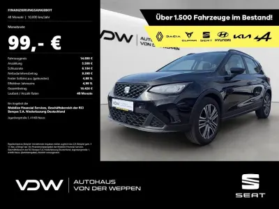 Gebraucht Seat Arona Style 95 PS (69 kW) 2024 Schwarz SUV