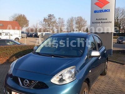 Gebraucht Nissan Micra 80 PS (58 kW) 2016 Blau Kleinwagen