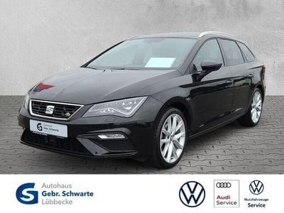 Usata Seat Leon ST FR 131 CV (96 kW) 2019 Nero Station wagon