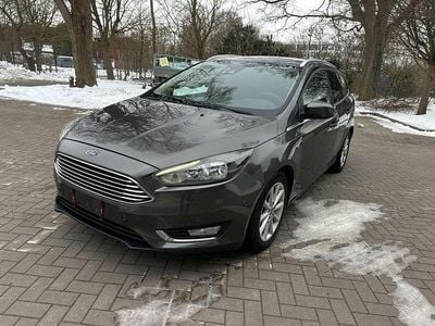 Magneticgrau (metallic) Gebraucht 2016 Ford Focus Titanium Kombi | 7.899 € (Fairer Preis)