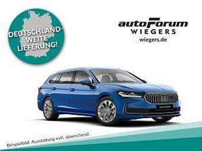 Neu Skoda Superb Selection 150 PS (110 kW) 2025 Grau (graphitegrau metallic) Kombi