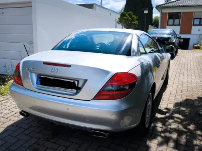 Gebraucht Mercedes SLK200 184 PS (135 kW) 2008 Silber Cabrio