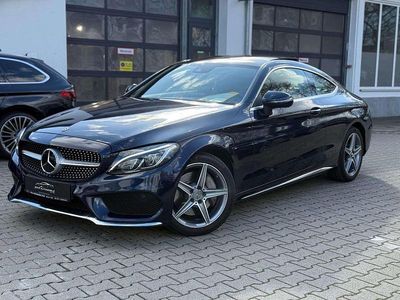 Usata Mercedes C250 AMG line 205 CV (150 kW) 2018 Blu Coupé