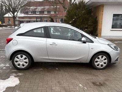 Gebraucht Opel Corsa Edition 90 PS (66 kW) 2016 Argon silber/ice silver (m2) Kleinwagen