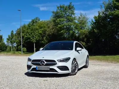 Gebraucht Mercedes CLA250 224 PS (164 kW) 2022 Weiß Coupé