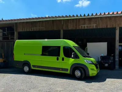Gebraucht Fiat Ducato 177 PS (130 kW) 2018 Grün Van