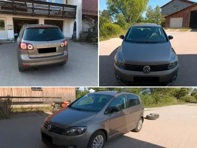 Gebraucht VW Golf Plus Match 122 PS (89 kW) 2012 Grau Van / Kleinbus